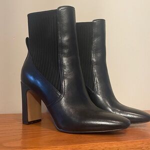 Vince Camuto black ankle boots